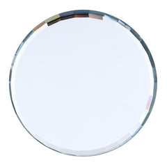 Mirror Glass Color Palette False Nail Tips Display Board Tool Practice Showing Shelf Manicure Nail Art Tool