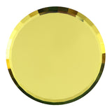 Mirror Glass Color Palette False Nail Tips Display Board Tool Practice Showing Shelf Manicure Nail Art Tool